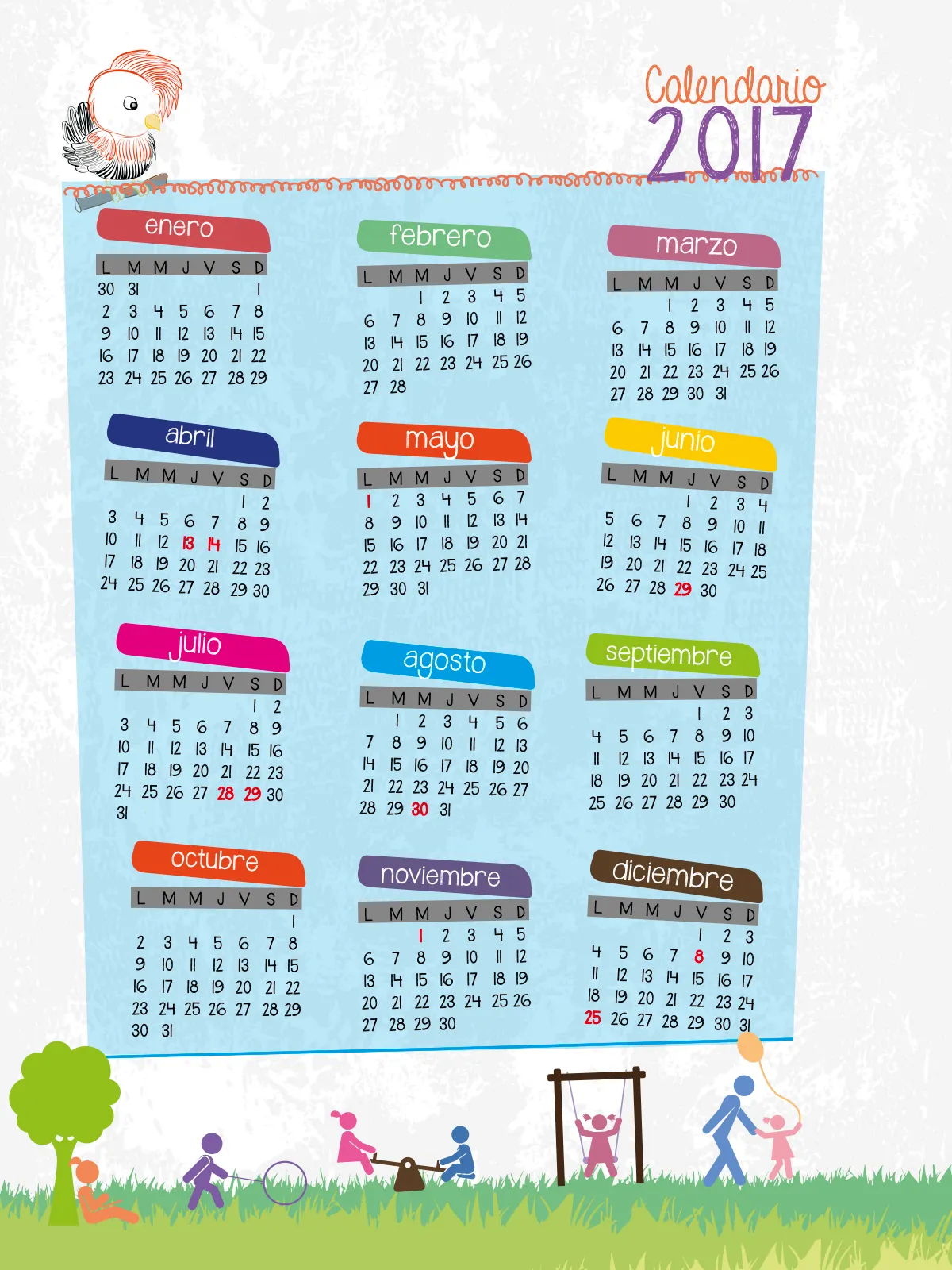 Miniatura página 8 de Agenda pedagógica 2017-2018 para docentes de II Ciclo de Instituciones de nivel de Educación Inicial · 2017