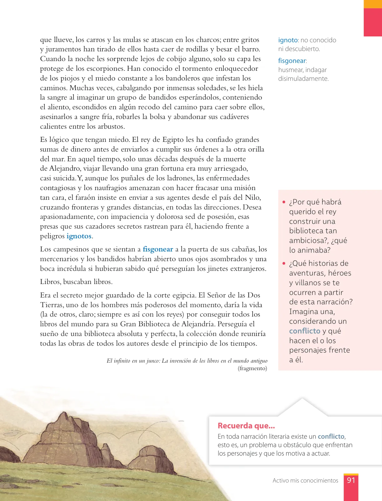 Miniatura página 93 de Lengua y Literatura – Octavo Básico | Texto del Estudiante MINEDUC – Descargar PDF · 2024