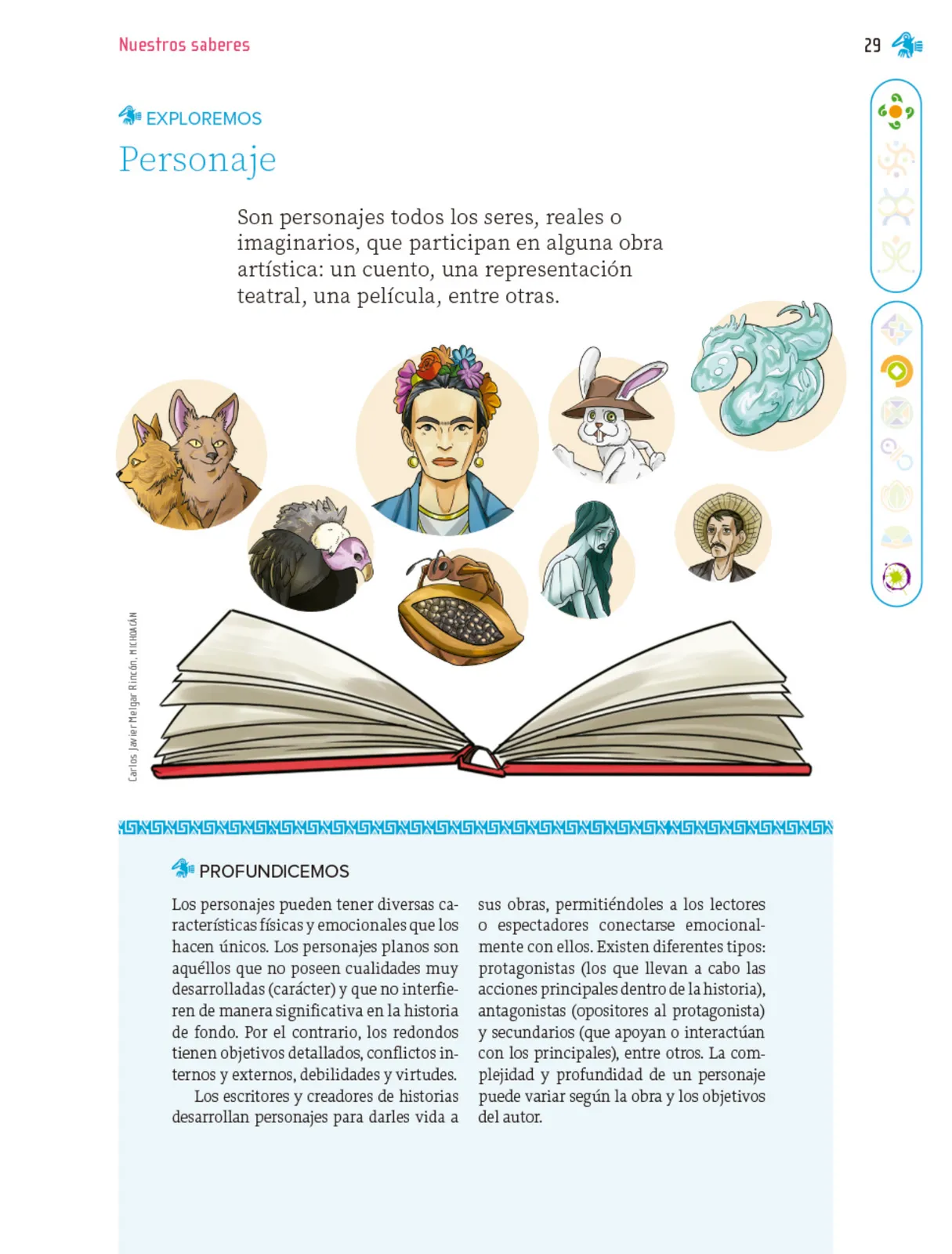 Página 30 de Nuestros saberes: Libro para alumnos, maestros y familia. Libro de Educación Primaria Grado 1° Ciclo Escolar 2025 - 2026