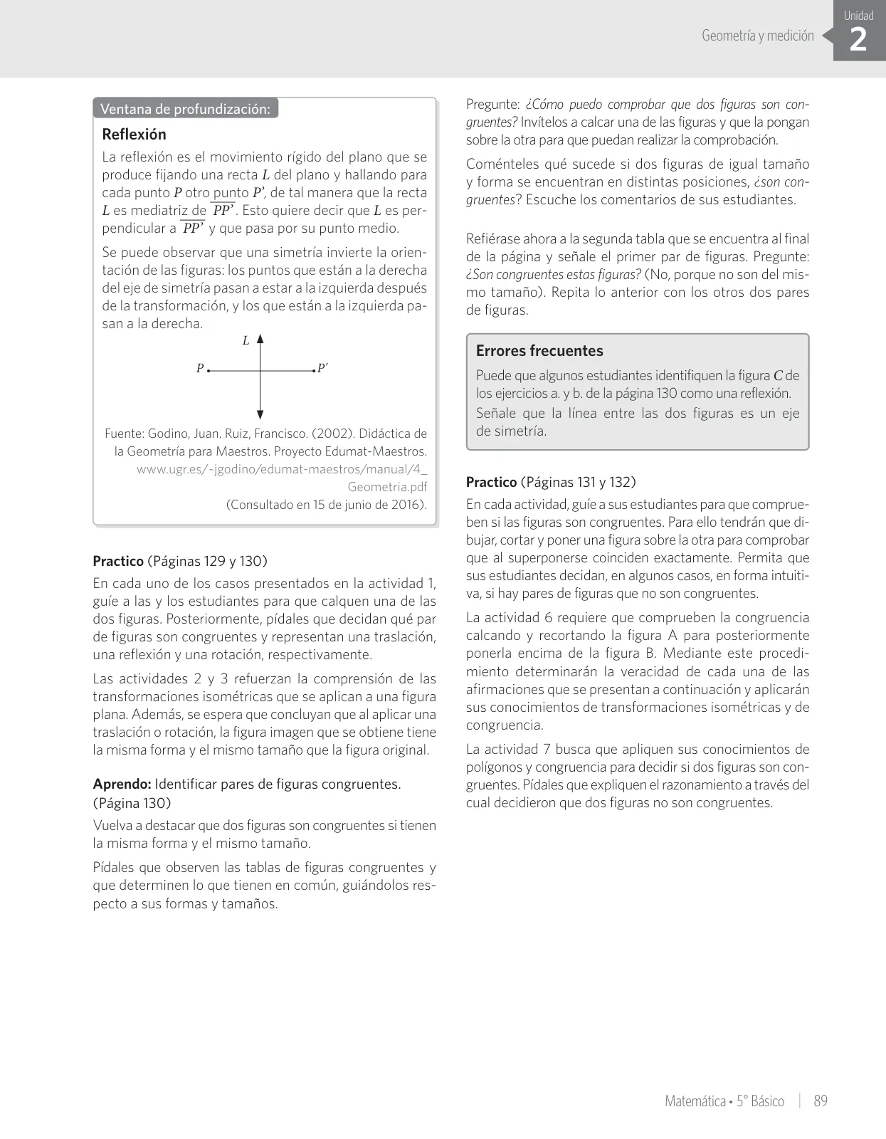 Página 181 de Matemática – Quinto Básico | Texto del Estudiante MINEDUC – Descargar PDF · 2024