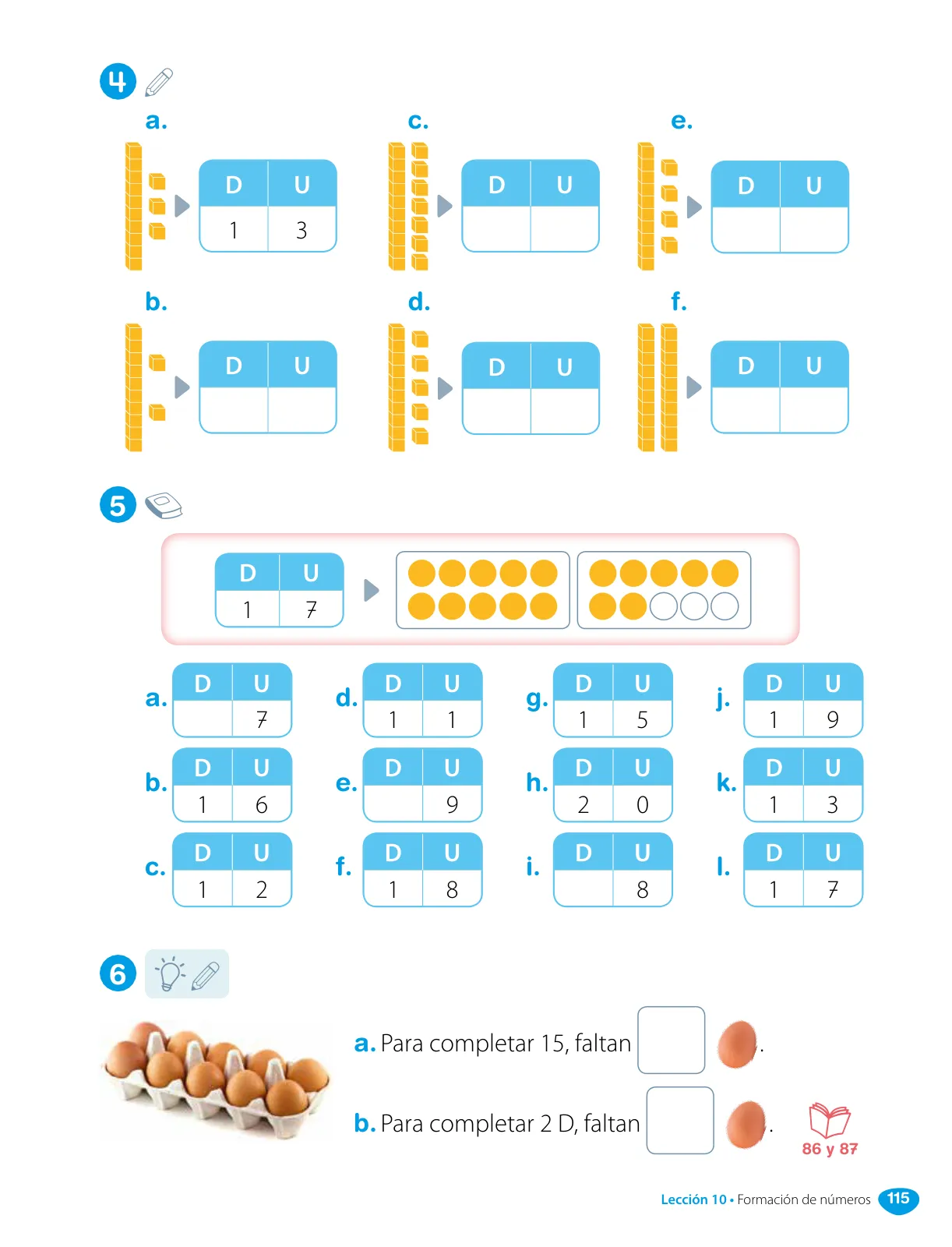 Miniatura página 117 de Matemática – Primero Básico | Texto del Estudiante MINEDUC – Descargar PDF · 2024