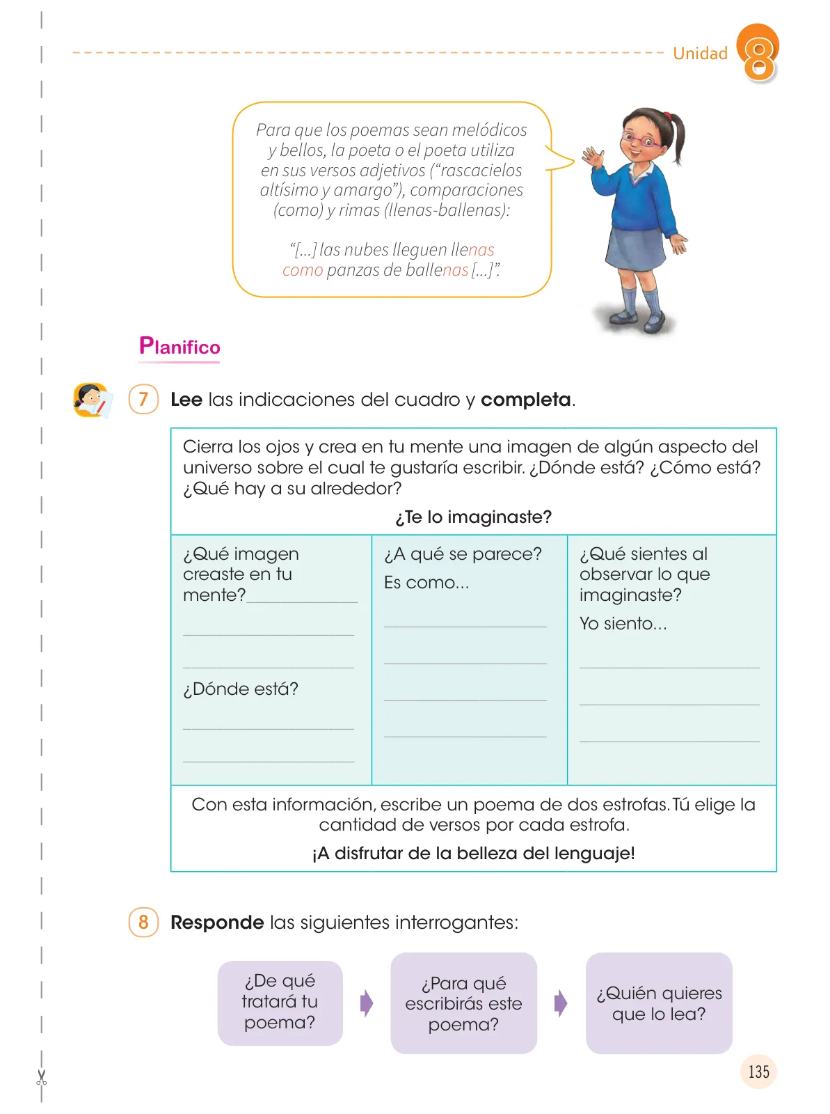 Miniatura página 137 de Comunicación 4 : cuaderno de trabajo para cuarto grado de Educación Primaria 2019 · 2019