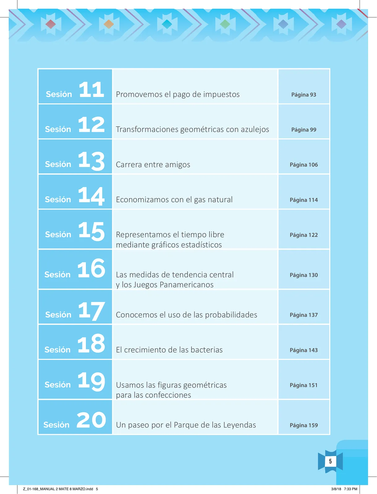 Miniatura página 7 de Resolvamos problemas 2 : manual para el docente 2018 · 2018