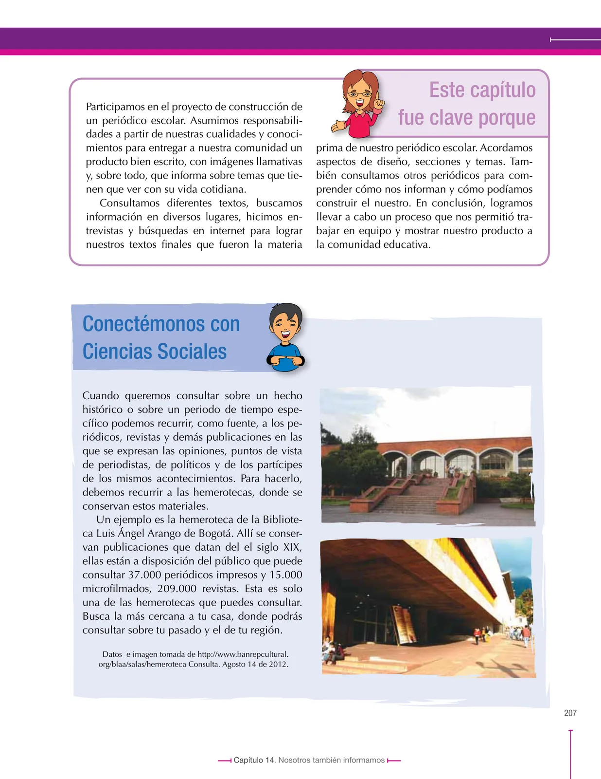 Miniatura página 207 de Lenguaje 9° · Secundaria Activa