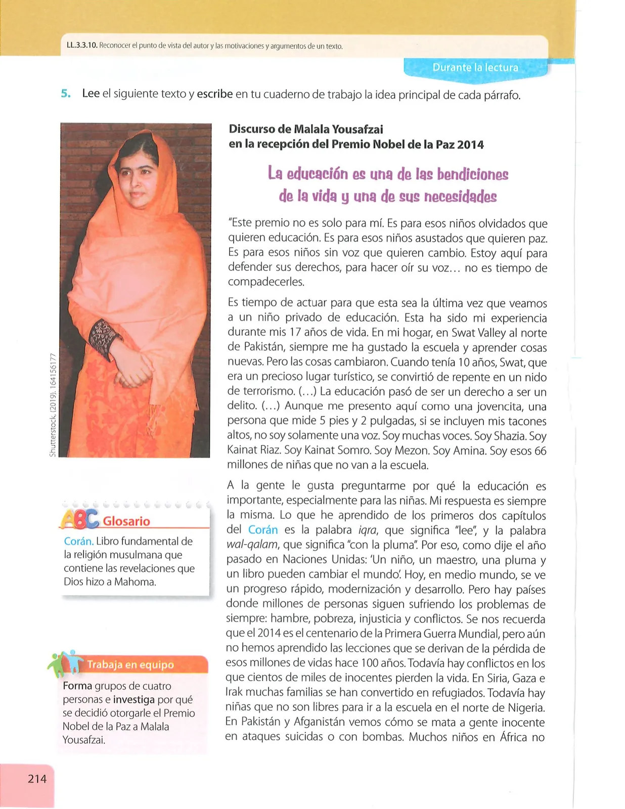 Página 215 de Lengua Y Literatura · 7 EGB · 2024
