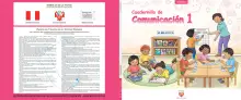 Portada de Cuadernillo de Comunicación 1, primer grado de Primaria · 2023