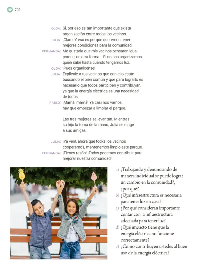Página 207 de Proyectos Escolares. Libro de Educación Primaria Grado 6° Ciclo Escolar 2025 - 2026
