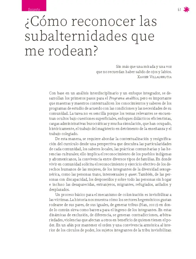 Página 62 de Un libro sin recetas para la maestra y el maestro. Fase 6. Libro de Educación Secundaria Grado 1°, 2°, 3° Ciclo Escolar 2025 - 2026