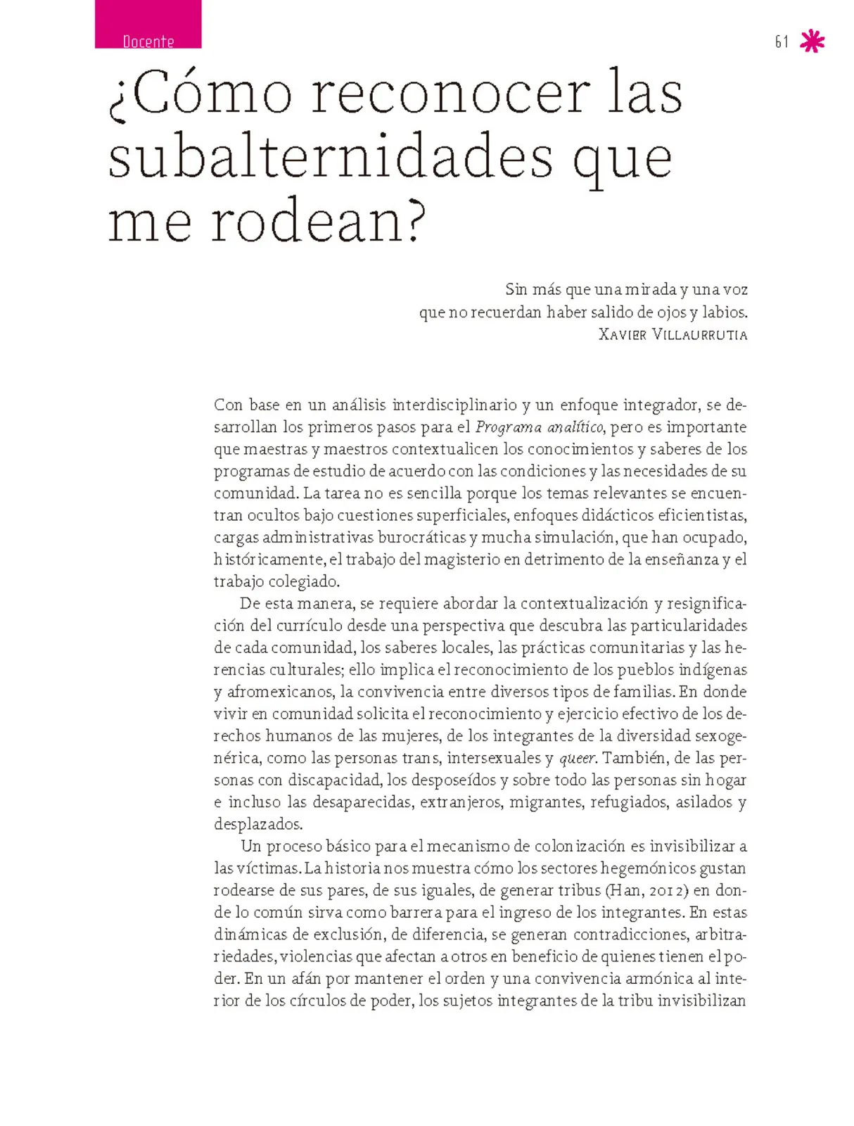 Miniatura página 62 de Un libro sin recetas para la maestra y el maestro. Fase 6.  Libro de Educación Secundaria Grado 1°, 2°, 3°  Ciclo Escolar 2025 - 2026