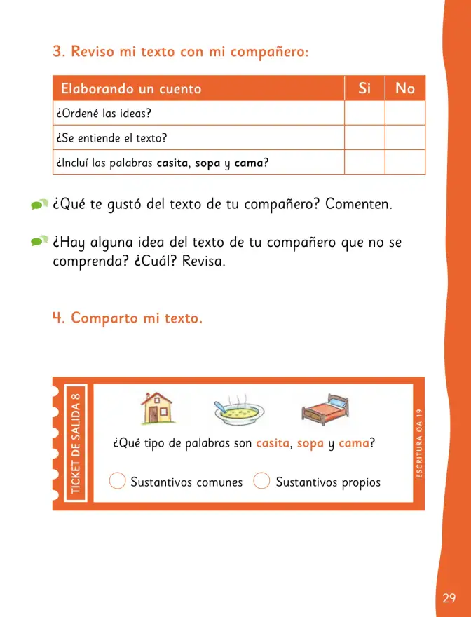 Página 31 de Lenguaje y Comunicación – Segundo Básico – Texto del Estudiante MINEDUC – Descargar PDF · 2024