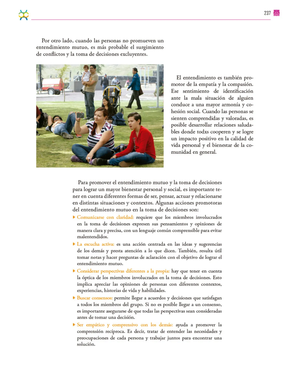 Miniatura página 238 de Colección Nanahuatzin. De lo humano y lo comunitario.   Libro de Educación Secundaria Grado 3°  Ciclo Escolar 2025 - 2026