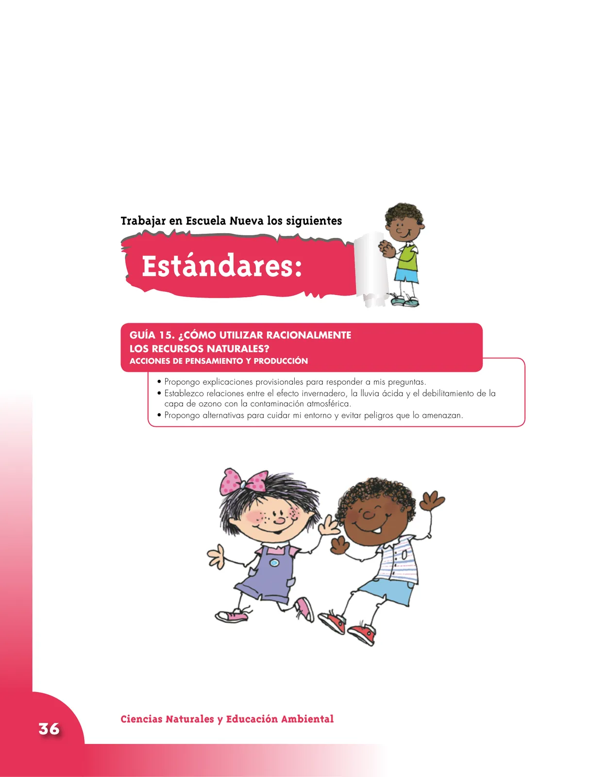 Página 36 de Ciencias Naturales 5° · Cartilla 02