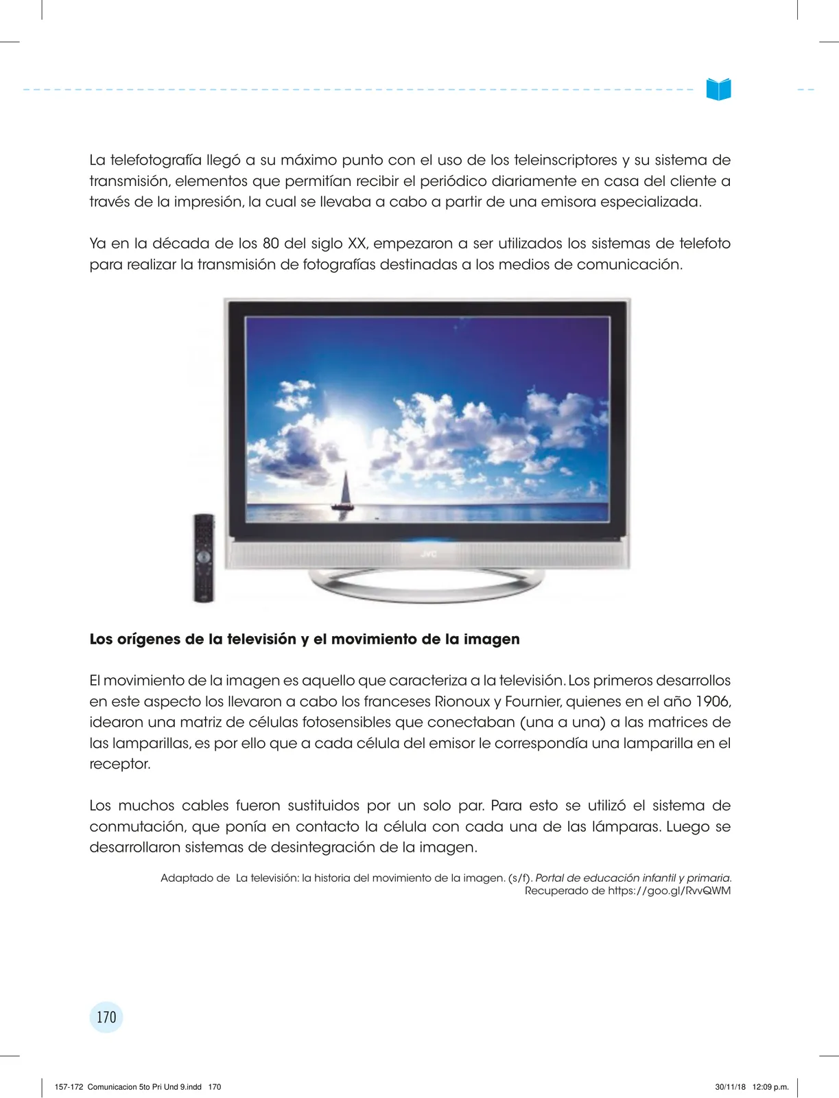 Página 172 de Comunicación : cuadernillo de trabajo 5 · 2018
