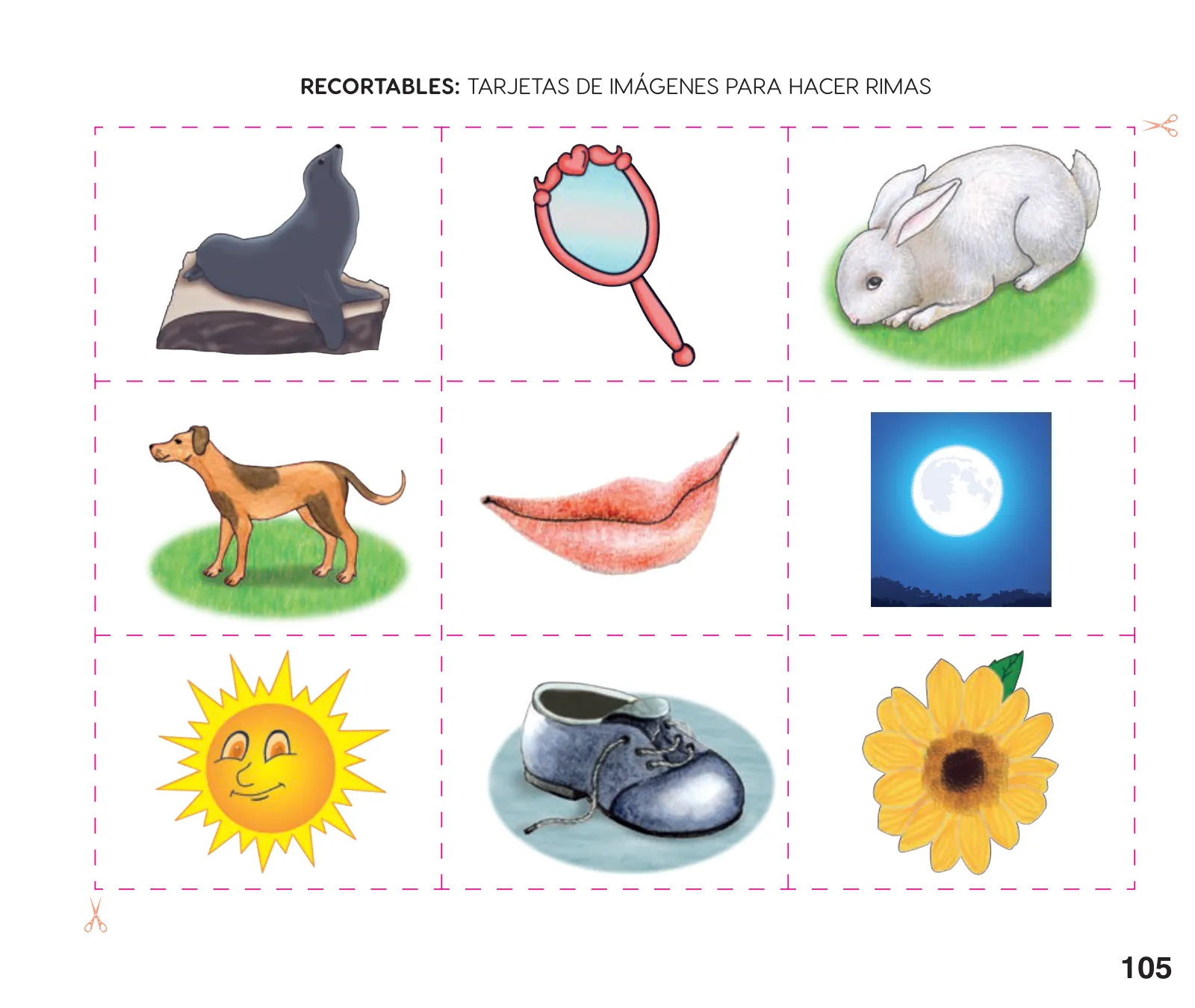 Página 107 de Cuadernillo de Comunicación 1, primer grado de Primaria · 2023