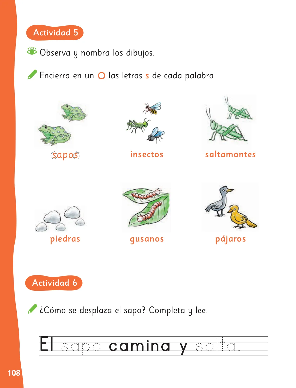Página 111 de Lenguaje y Comunicación – Primero Básico | Texto del Estudiante MINEDUC – Descargar PDF · 2024
