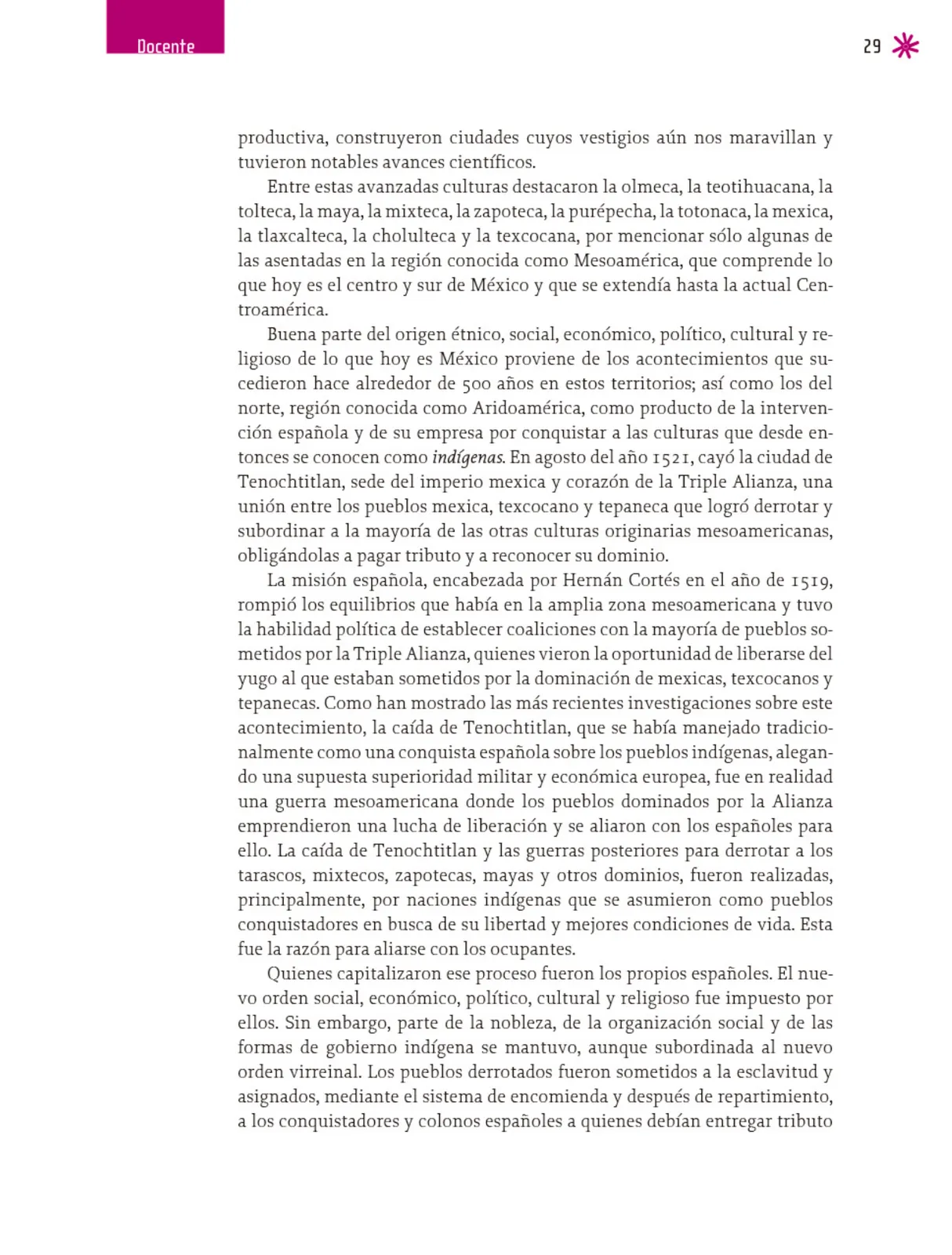 Miniatura página 30 de Un libro sin recetas para la maestra y el maestro. Fase 6.   Libro de Educación Telesecundaria Grado 1°, 2°, 3°  Ciclo Escolar 2025 - 2026