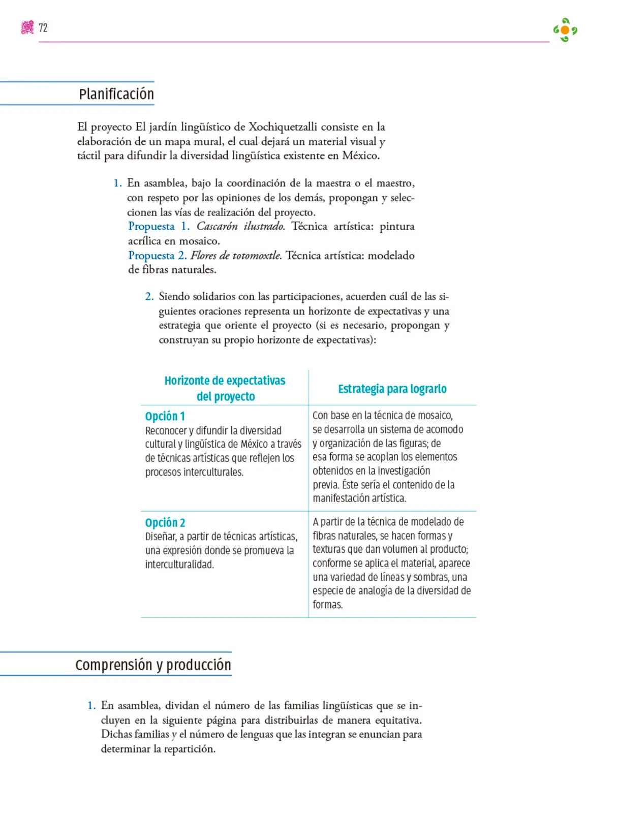 Miniatura página 73 de Colección Nanahuatzin. Nuestro libro de proyectos.   Libro de Educación Secundaria Grado 3°  Ciclo Escolar 2025 - 2026