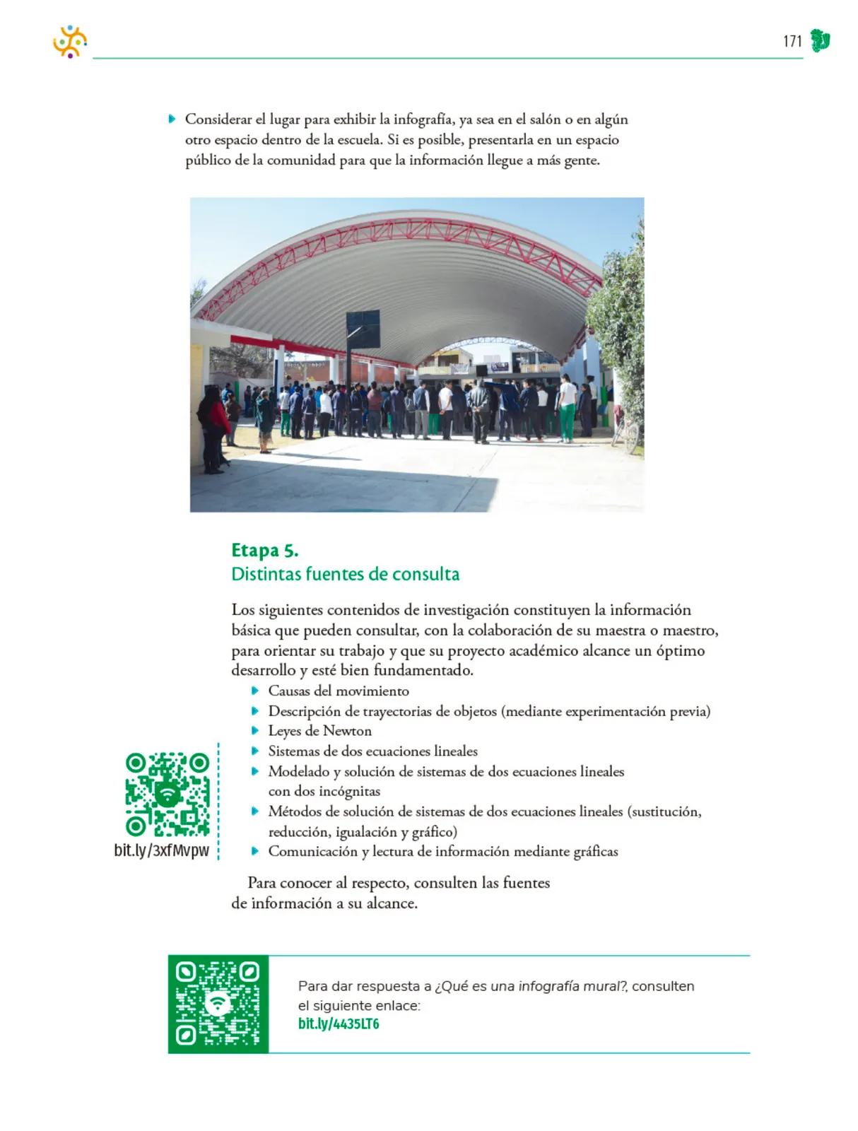 Miniatura página 172 de Colección Sk´asolil. Nuestro libro de Proyectos. Tomo I.    Libro de Educación Telesecundaria Grado 2°  Ciclo Escolar 2025 - 2026