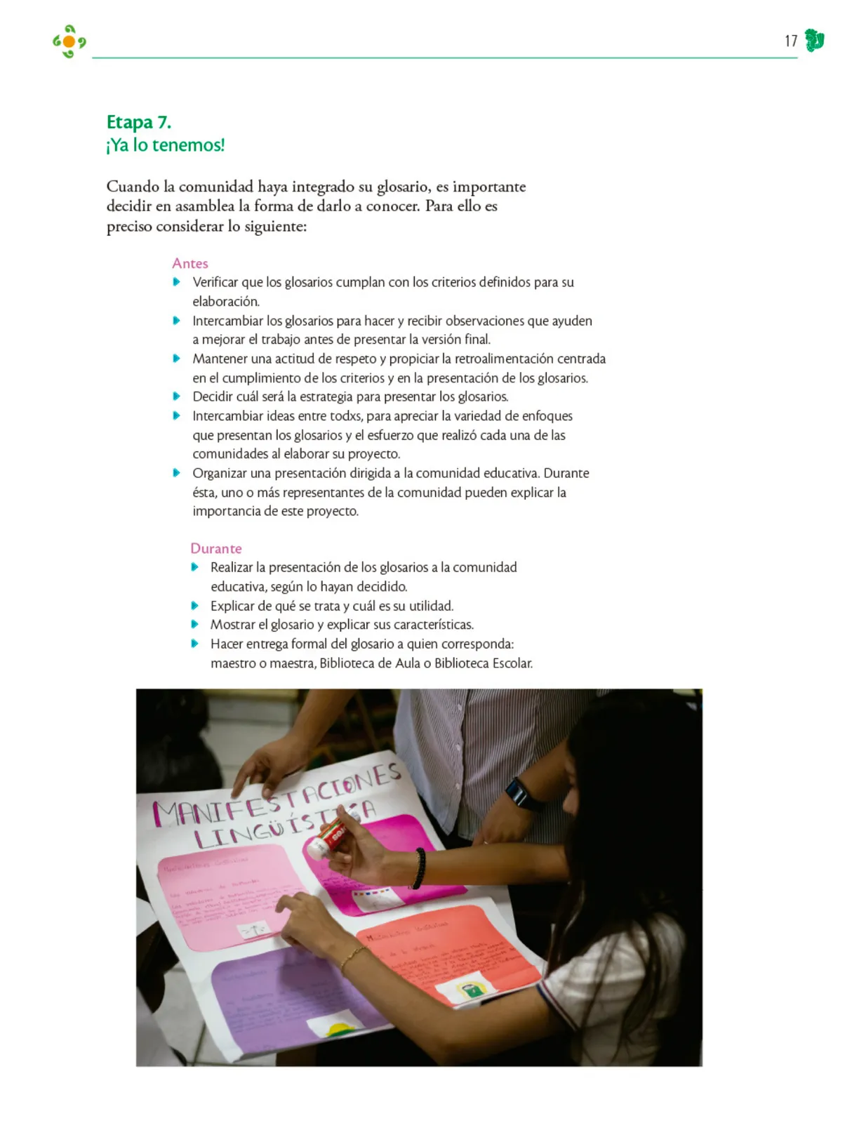 Miniatura página 18 de Colección Ximhai. Nuestro libro de Proyectos.  Tomo II.   Libro de Educación Telesecundaria Grado 1°  Ciclo Escolar 2025 - 2026