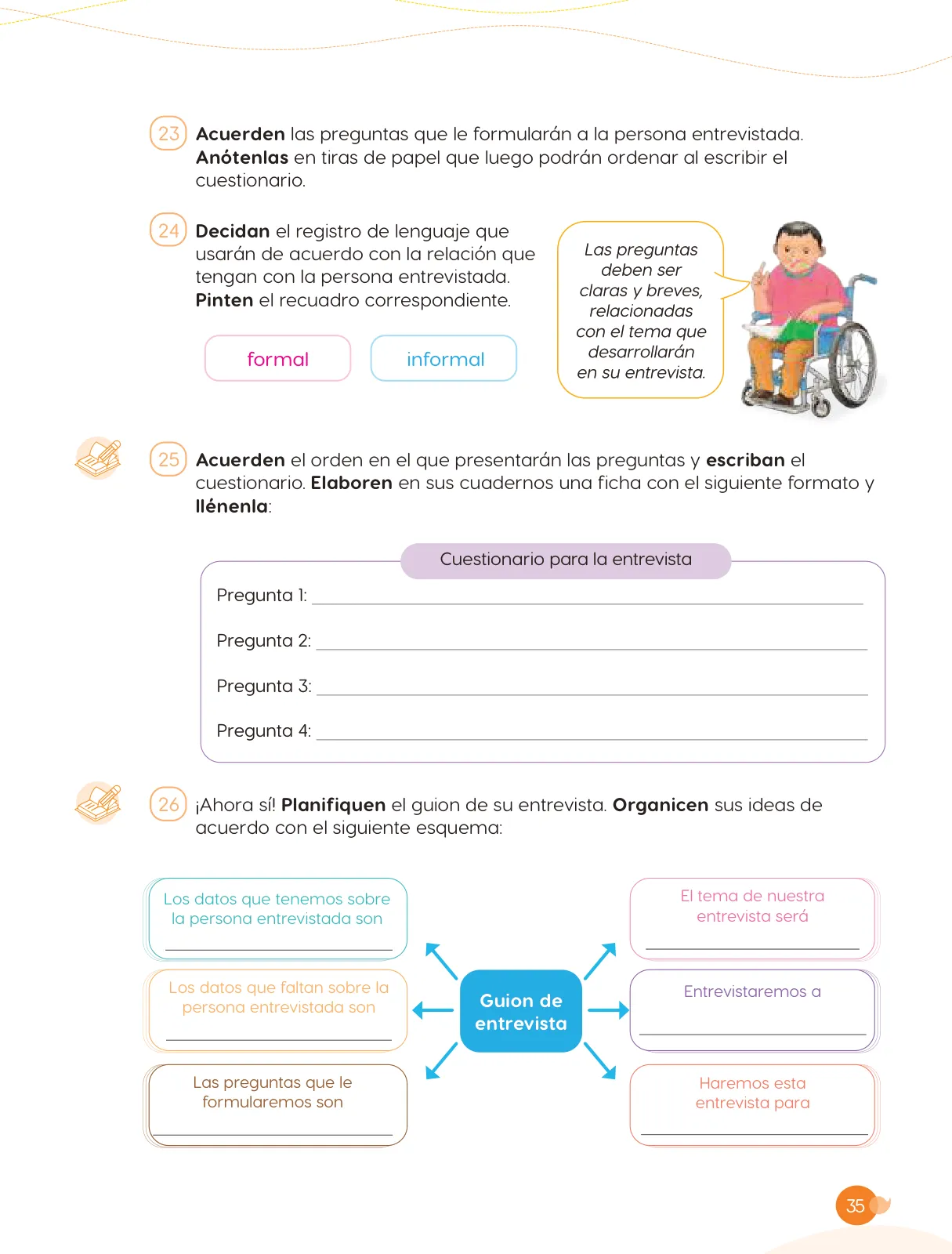 Miniatura página 37 de Cuadernillo de Comunicación 6. Sexto grado de Primaria · 2024
