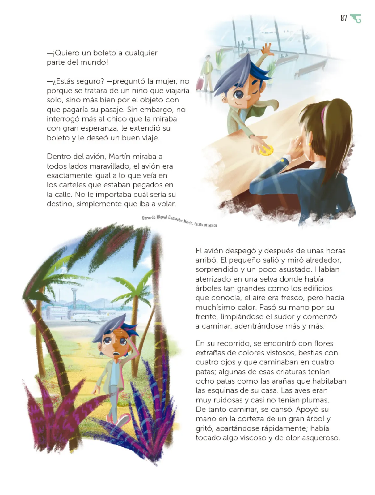 Página 88 de Múltiples lenguajes. Libro de Educación Primaria Grado 5° Ciclo Escolar 2025 - 2026