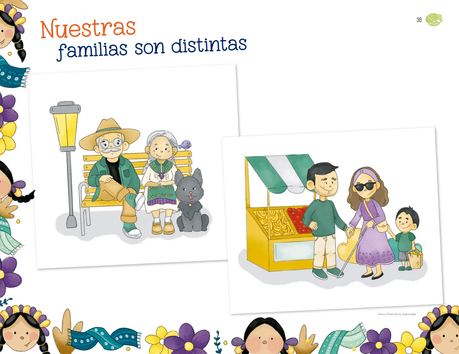 Miniatura página 39 de Explorar e imaginar con mi libro de Preescolar.   Libro de Educación Preescolar Grado 1°  Ciclo Escolar 2025 - 2026