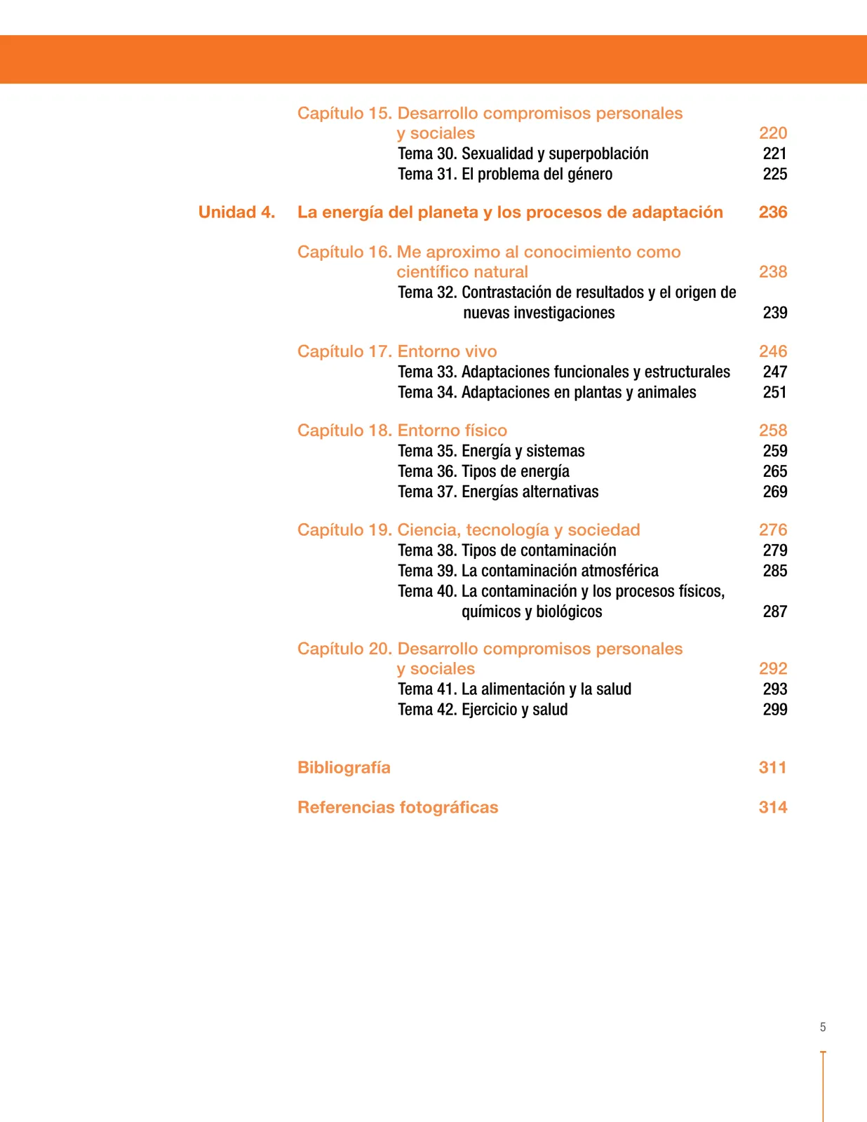 Miniatura página 5 de Ciencias Naturales 9° · Secundaria Activa