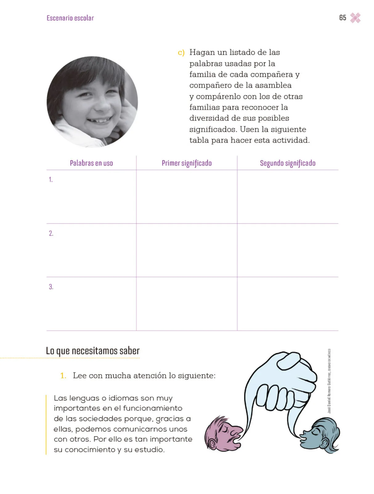 Página 68 de Proyectos Escolares. Libro de Educación Primaria Grado 3° Ciclo Escolar 2025 - 2026