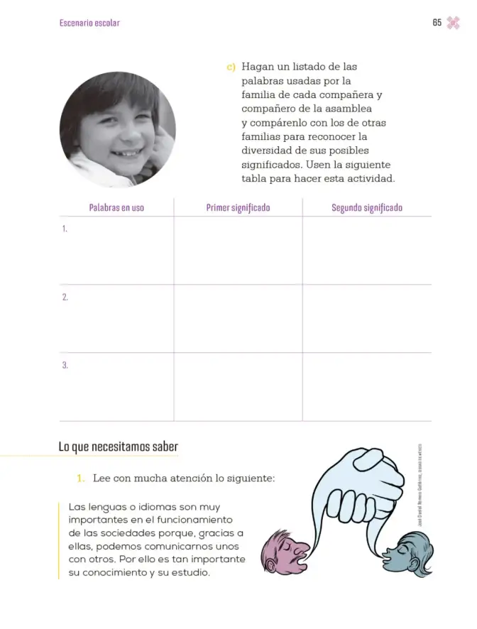 Página 68 de Proyectos Escolares. Libro de Educación Primaria Grado 3° Ciclo Escolar 2025 - 2026