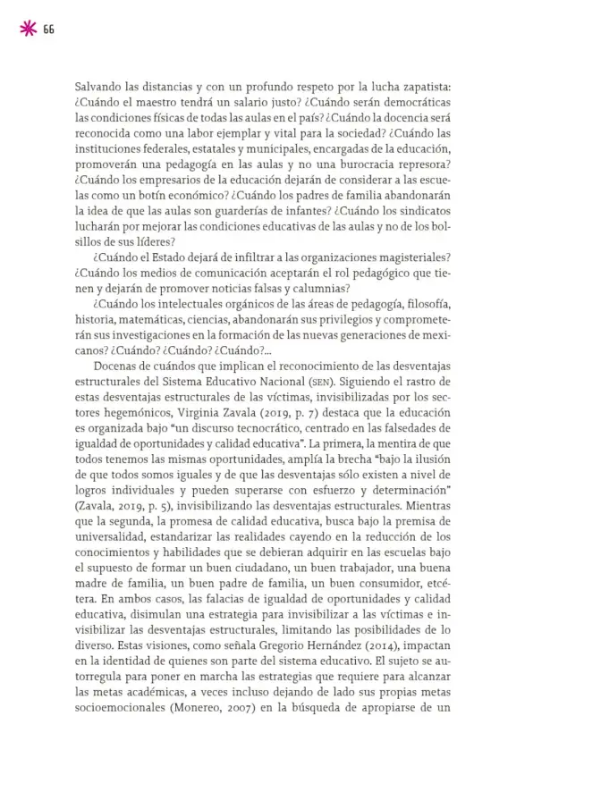 Página 67 de Un libro sin recetas para la maestra y el maestro. Fase 6. Libro de Educación Telesecundaria Grado 1°, 2°, 3° Ciclo Escolar 2025 - 2026