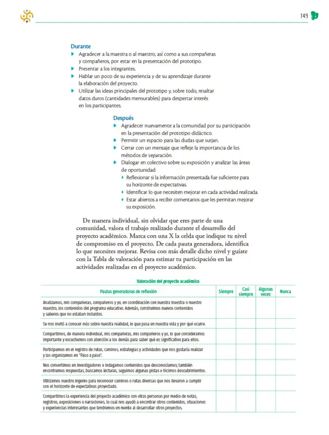 Página 150 de Colección Nanahuatzin. Nuestro libro de Proyectos. Tomo I. Libro de Educación Telesecundaria Grado 3° Ciclo Escolar 2025 - 2026