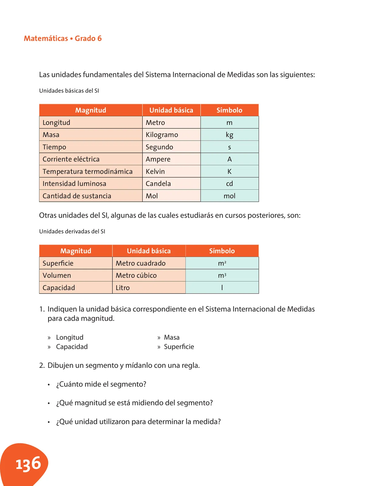Miniatura página 137 de Matematica 6° · Postprimaria