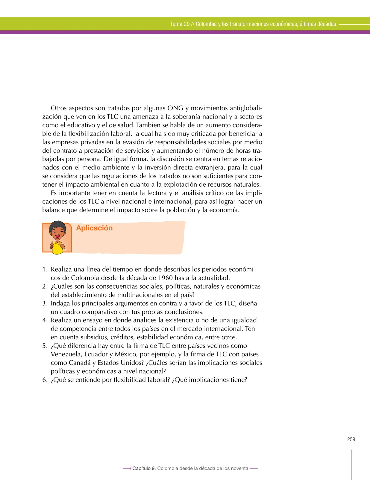 Miniatura página 259 de Ciencias Sociales 9° · Secundaria Activa