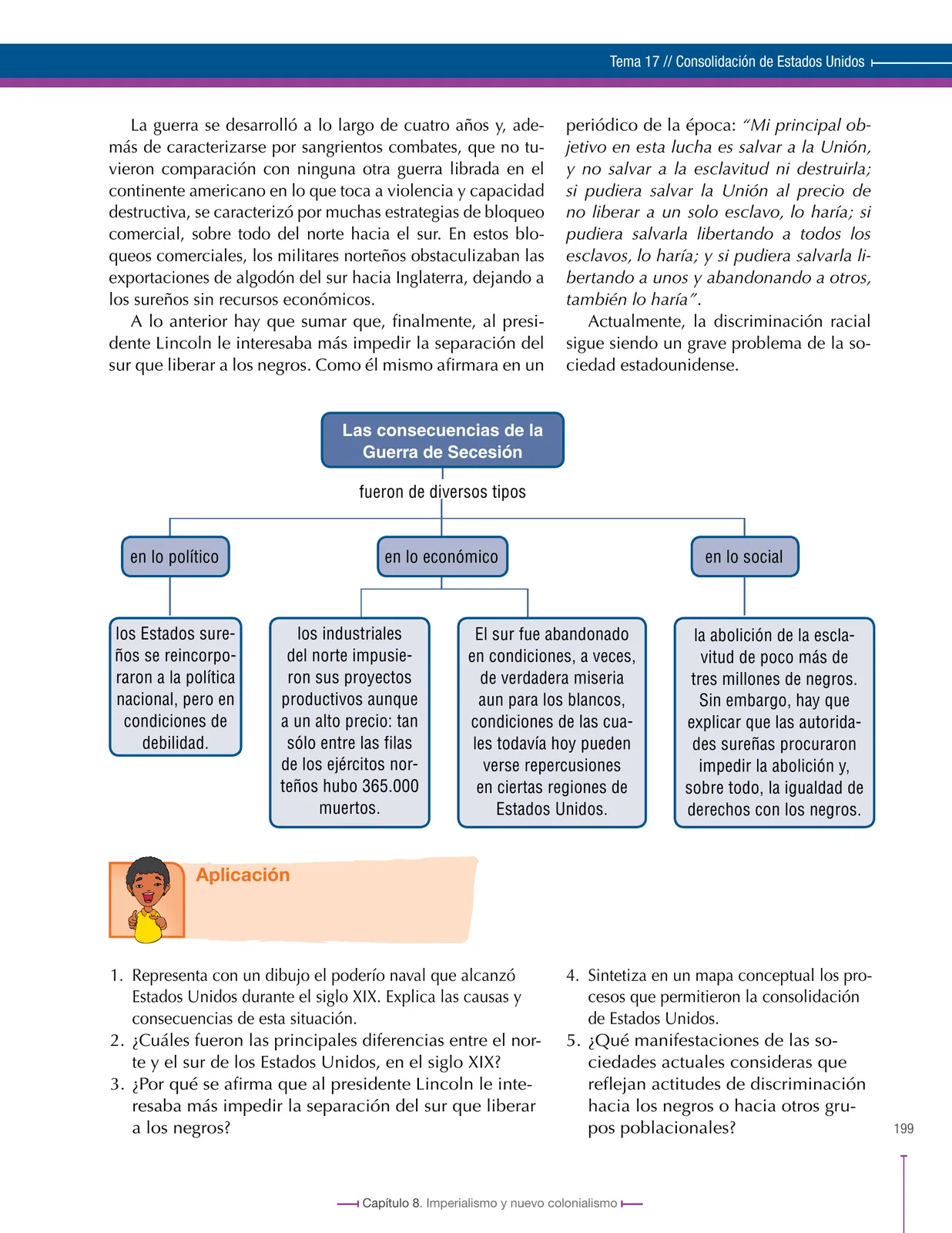 Página 199 de Ciencias Sociales 8° · Secundaria Activa