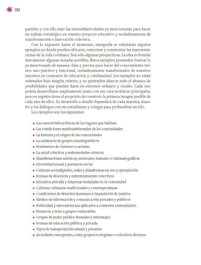 Página 103 de Un libro sin recetas para la maestra y el maestro. Fase 6. Libro de Educación Telesecundaria Grado 1°, 2°, 3° Ciclo Escolar 2025 - 2026