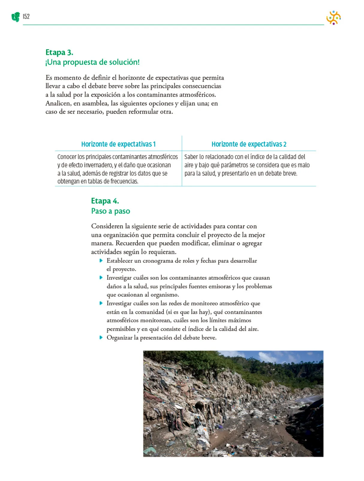 Miniatura página 153 de Colección Sk´asolil. Nuestro libro de Proyectos.  Tomo II.  Libro de Educación Telesecundaria Grado 2°  Ciclo Escolar 2025 - 2026