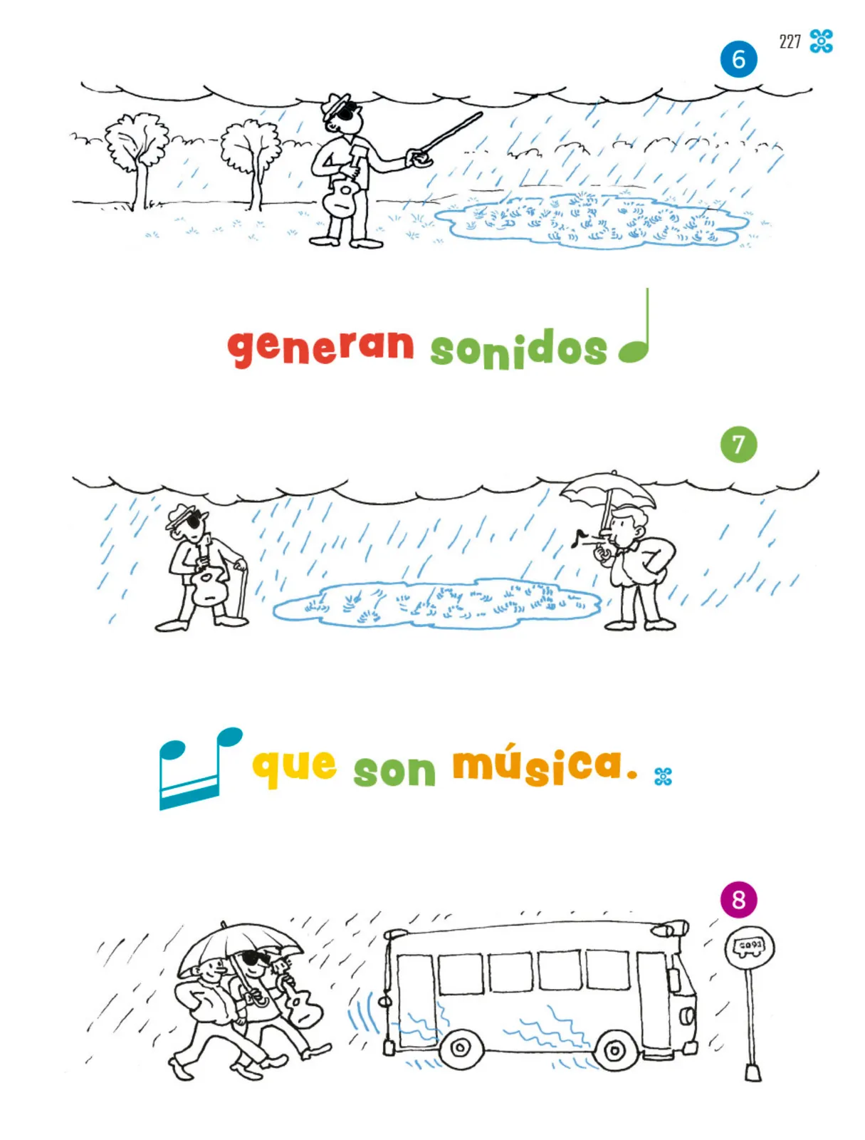 Página 228 de Múltiples lenguajes. Libro de Educación Primaria Grado 1° Ciclo Escolar 2025 - 2026
