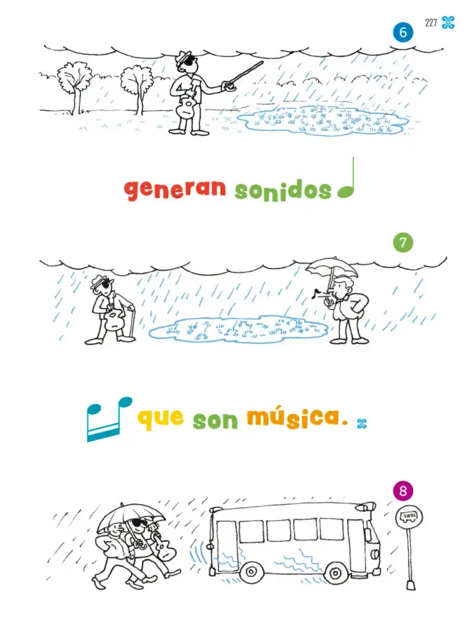 Página 228 de Múltiples lenguajes. Libro de Educación Primaria Grado 1° Ciclo Escolar 2025 - 2026