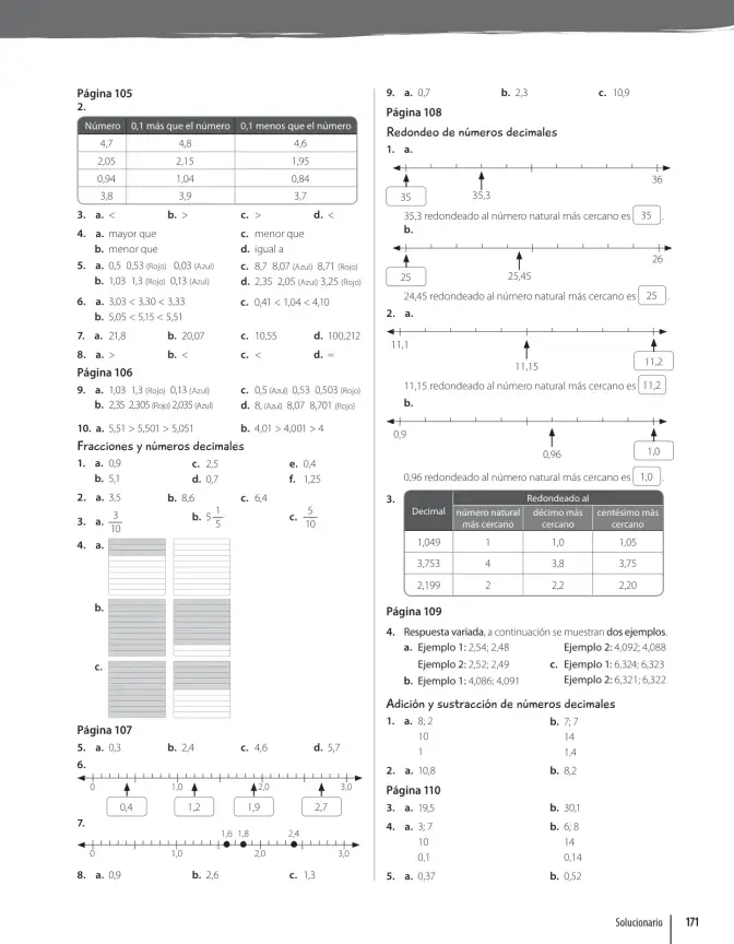 Página 173 de Matemática – Quinto Básico | Texto del Estudiante MINEDUC – Descargar PDF · 2024