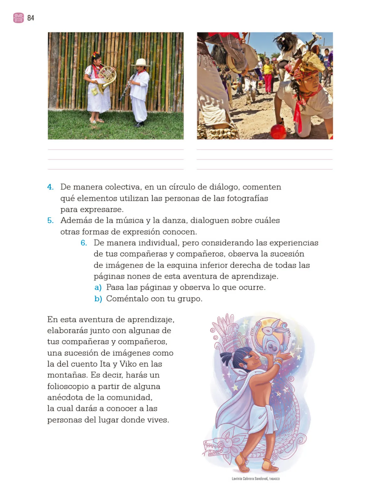 Miniatura página 87 de Proyectos Comunitarios.   Libro de Educación Primaria Grado 4°  Ciclo Escolar 2025 - 2026