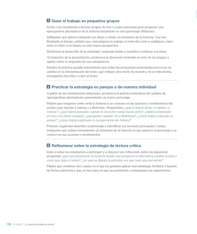 Página 108 de Lengua y Literatura – Octavo Básico | Texto del Estudiante MINEDUC – Descargar PDF · 2024