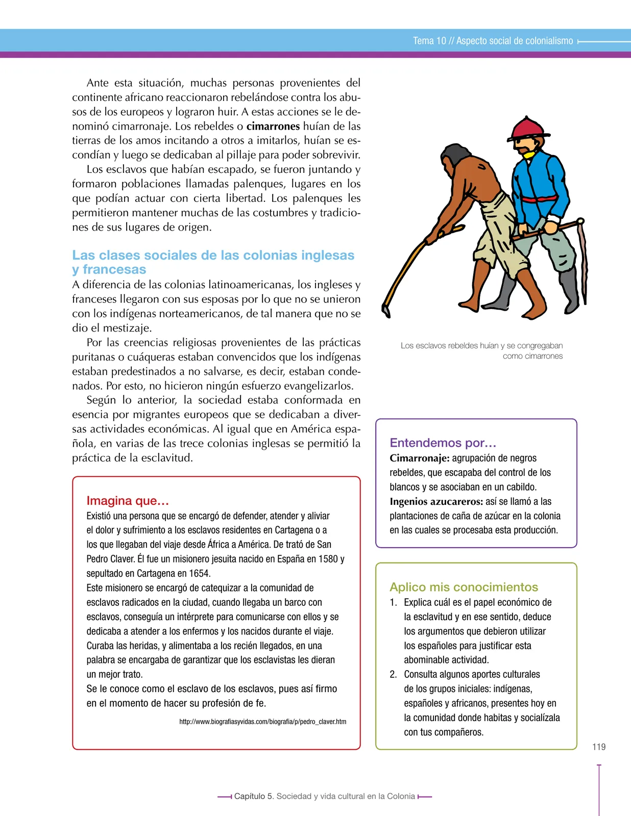 Miniatura página 119 de Ciencias Sociales 8° · Secundaria Activa
