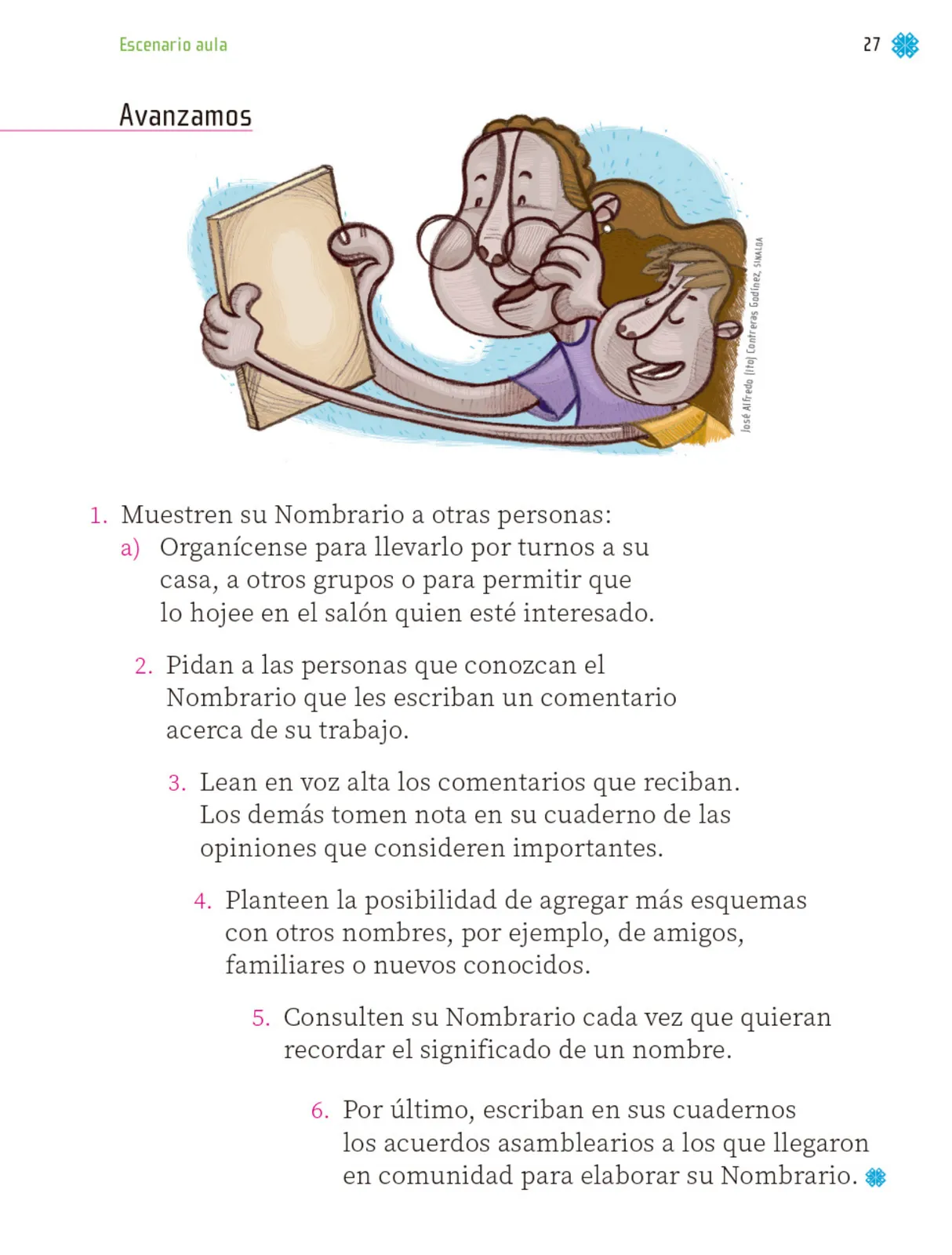 Miniatura página 28 de Proyectos de Aula.   Libro de Educación Primaria Grado 1°  Ciclo Escolar 2025 - 2026