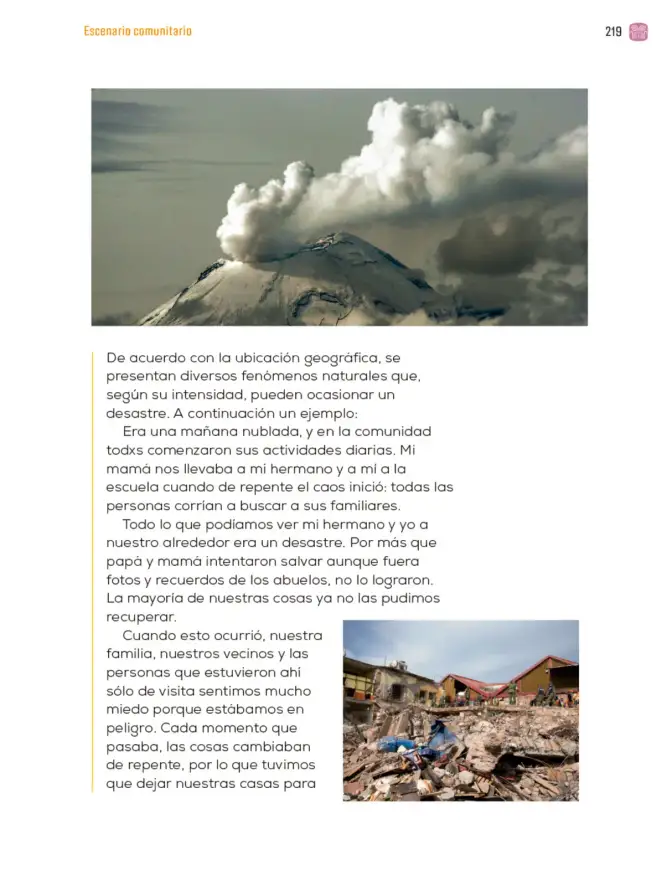 Página 222 de Proyectos Comunitarios. Libro de Educación Primaria Grado 3° Ciclo Escolar 2025 - 2026