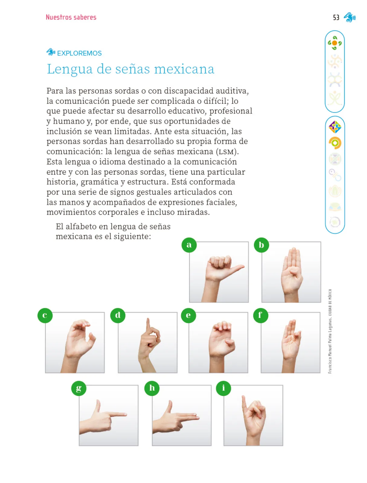 Miniatura página 54 de Nuestros saberes: Libro para alumnos, maestros y familia.   Libro de Educación Primaria Grado 1°  Ciclo Escolar 2025 - 2026