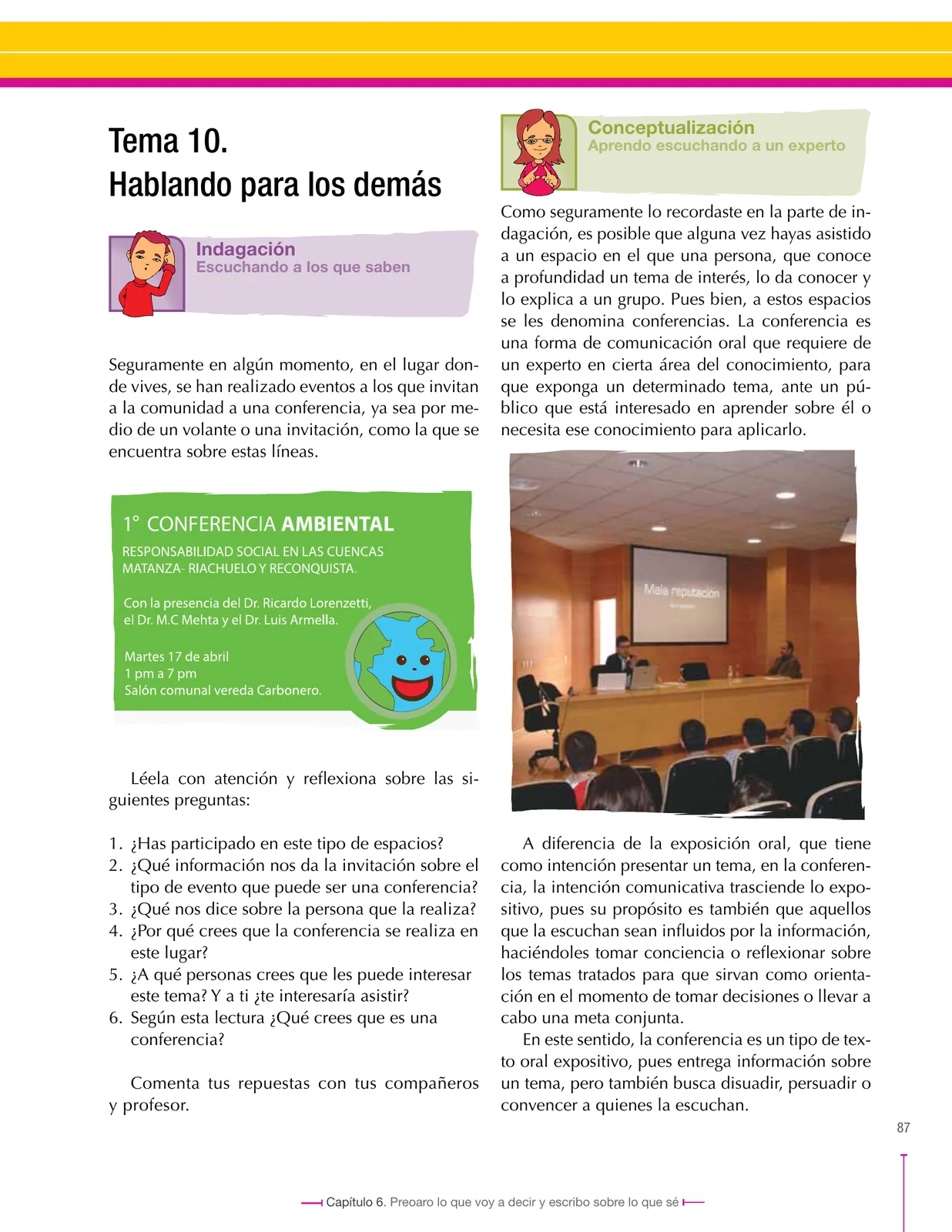 Miniatura página 87 de Lenguaje 7° · Secundaria Activa