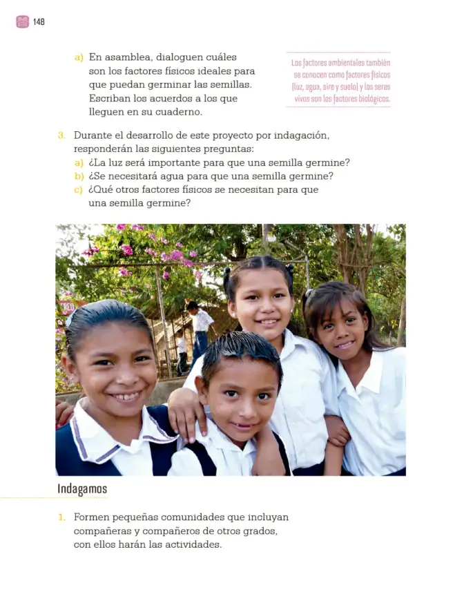 Página 151 de Proyectos Comunitarios. Libro de Educación Primaria Grado 3° Ciclo Escolar 2025 - 2026