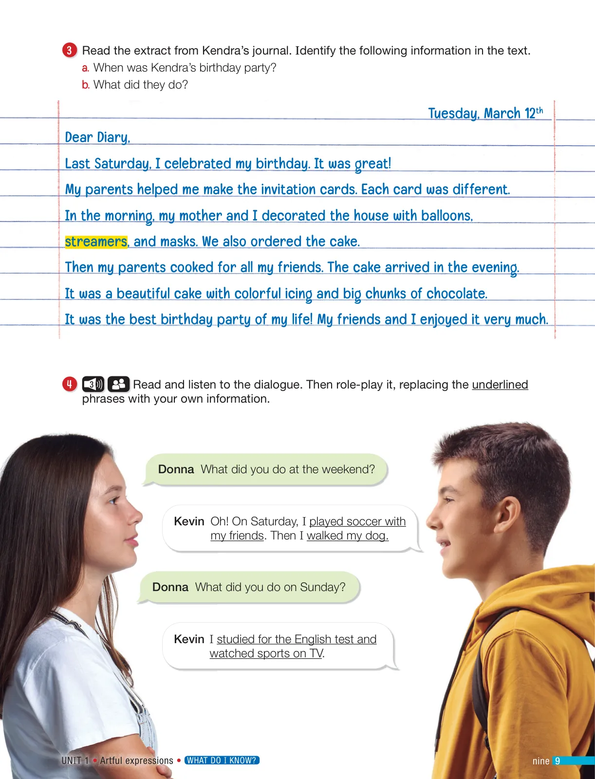 Miniatura página 11 de Inglés – Octavo Básico | Student’s Book MINEDUC – Descargar PDF · 2024