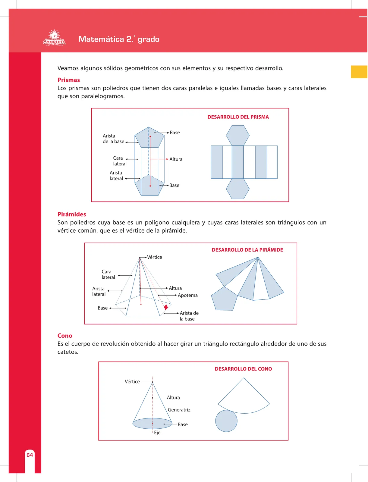 Página 64 de Matemática 2 : cuaderno de reforzamiento pedagógico - JEC · 2016