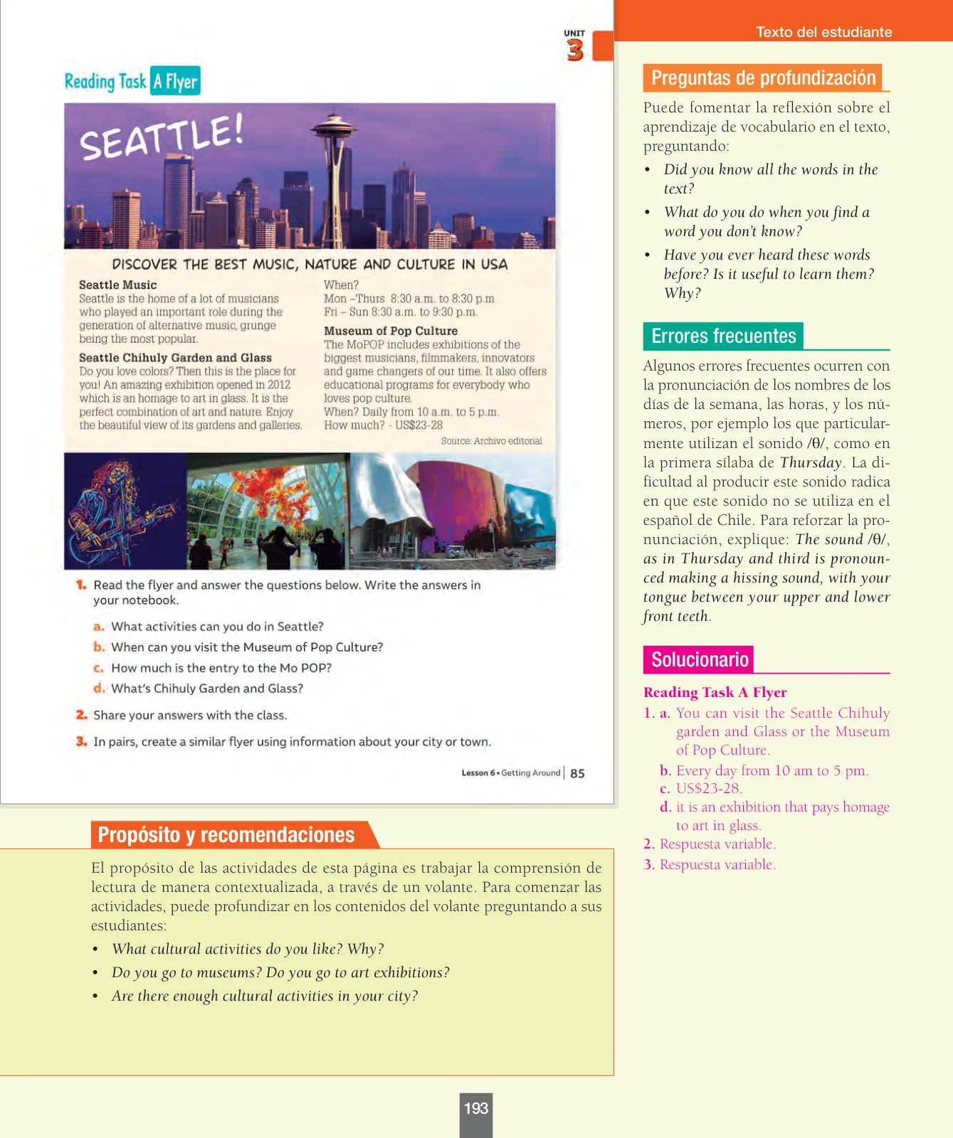 Miniatura página 34 de Inglés – Octavo Básico | Student’s Book MINEDUC – Descargar PDF · 2024